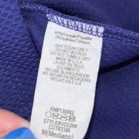 The vintage shop blue mini dress med - Picture 9 of 9